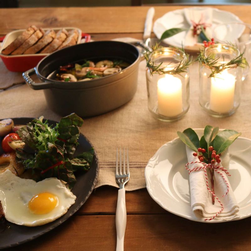 캔들을 활용한 테이블 스타일링