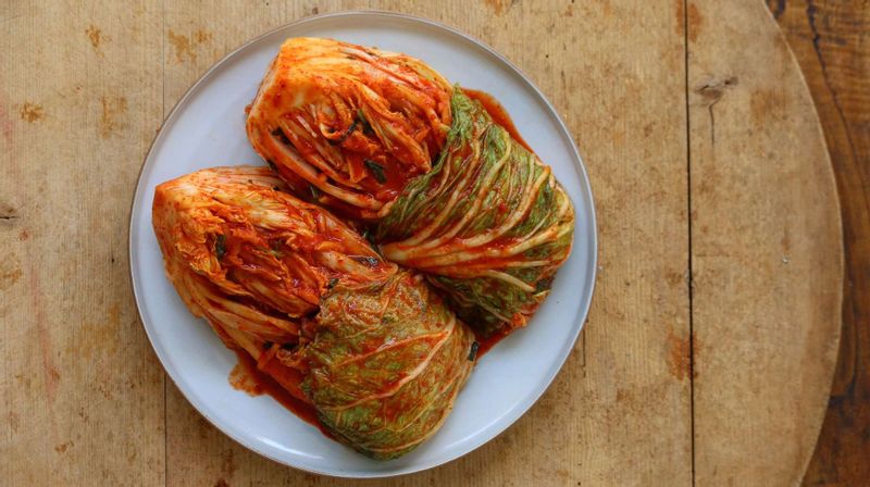 김치 예쁘게 썰기 2탄