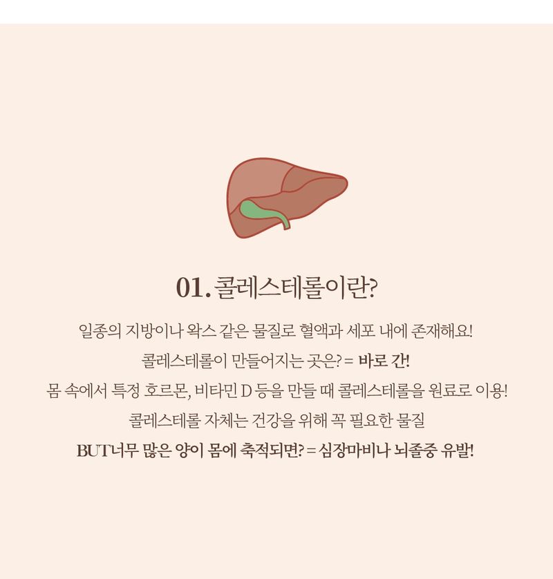 콜레스테롤이 높아진 5가지 이유