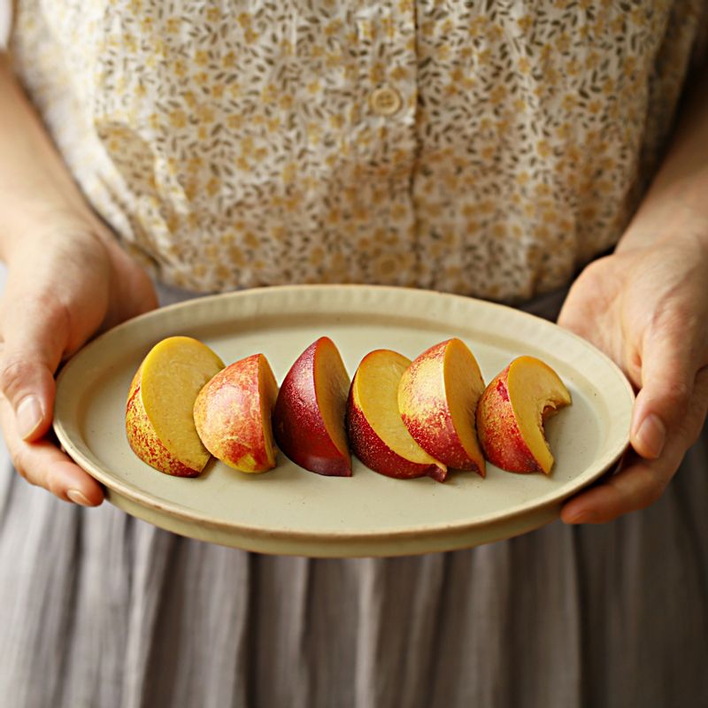 복숭아 자르는 법