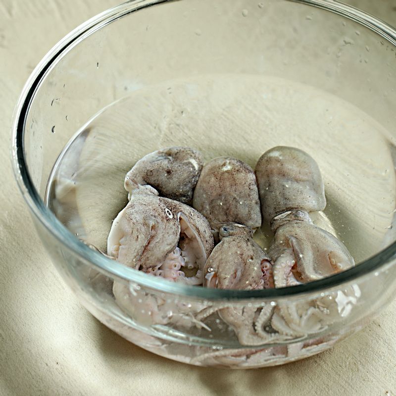 주꾸미 손질법
