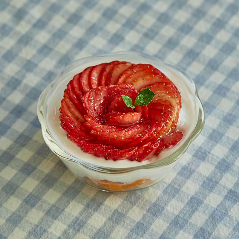 딸기 예쁘게 자르는 방법 5가지