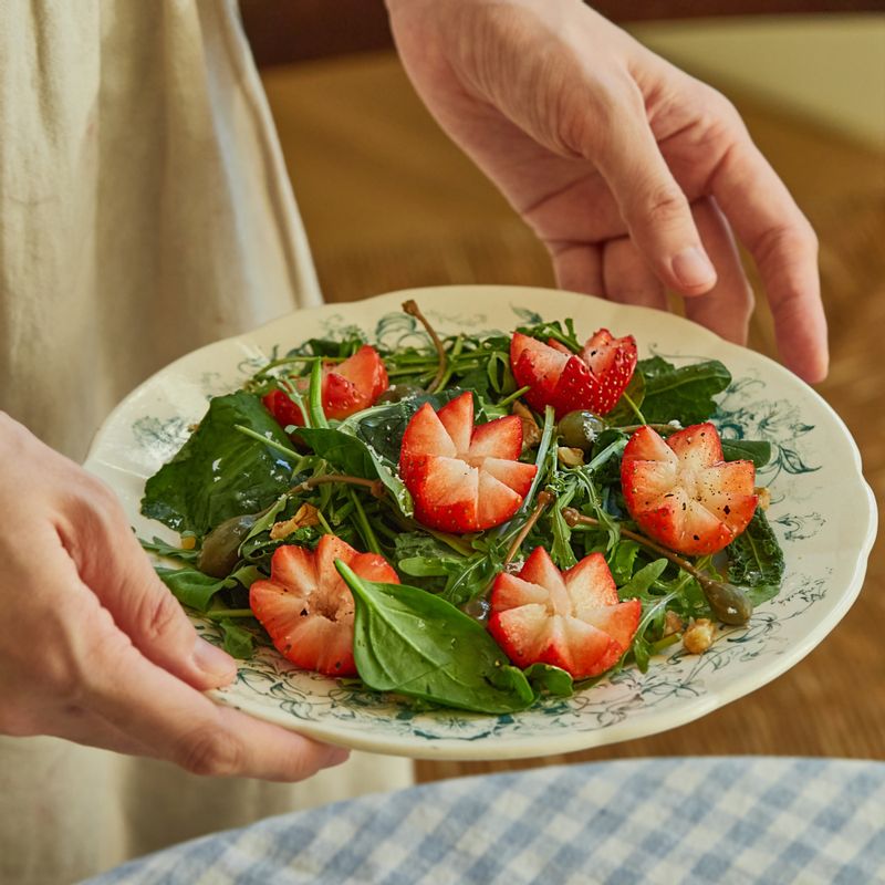 딸기 예쁘게 자르는 방법 5가지