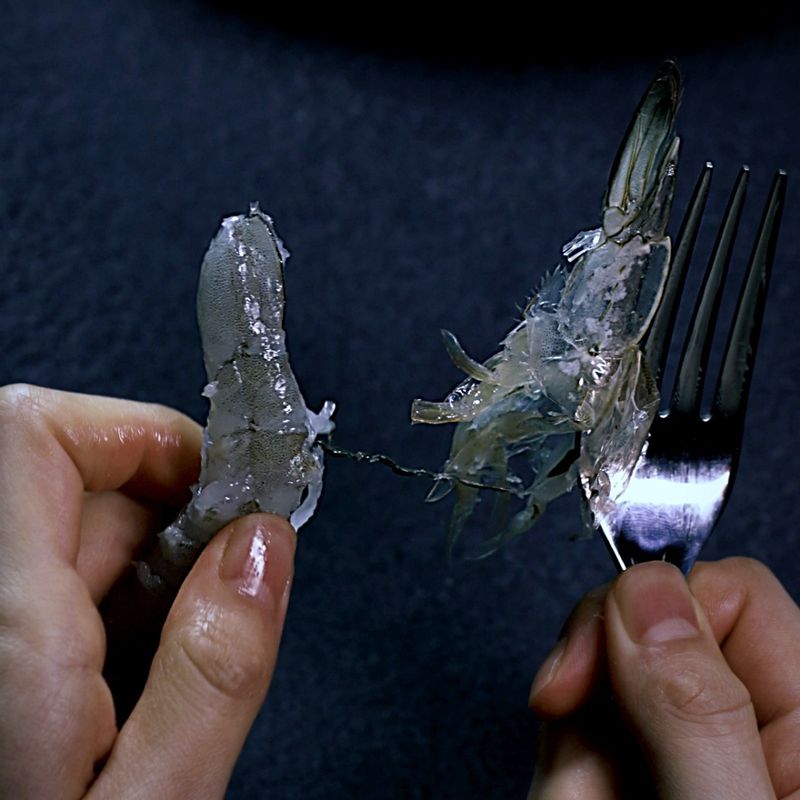 새우 껍질 쉽게 까는 법