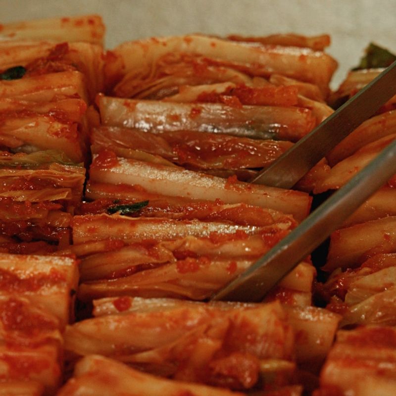 김치 쉽게 써는 방법