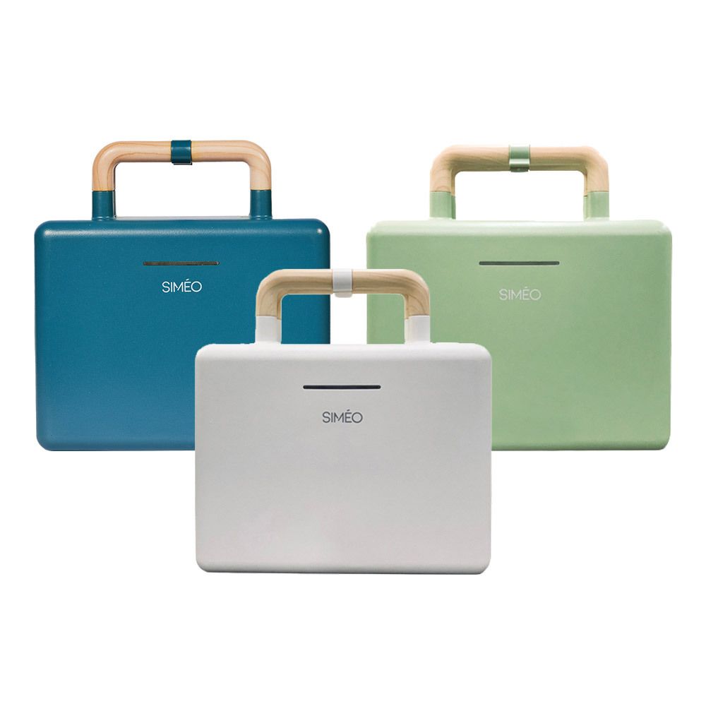 [SIMEO] 시메오 더블 와플 메이커 스탬퍼 3종 DKK-T3201 (와플/샌드위치/그릴플레이트 포함)