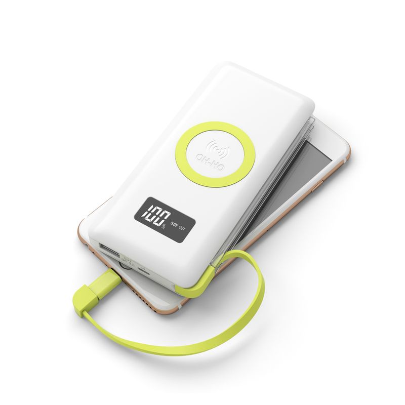 오호 PW01 무선충전 퀵차지3.0 고속 보조배터리 10000mAh