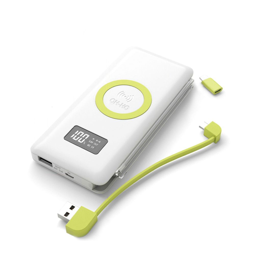 오호 PW01 무선충전 퀵차지3.0 고속 보조배터리 10000mAh