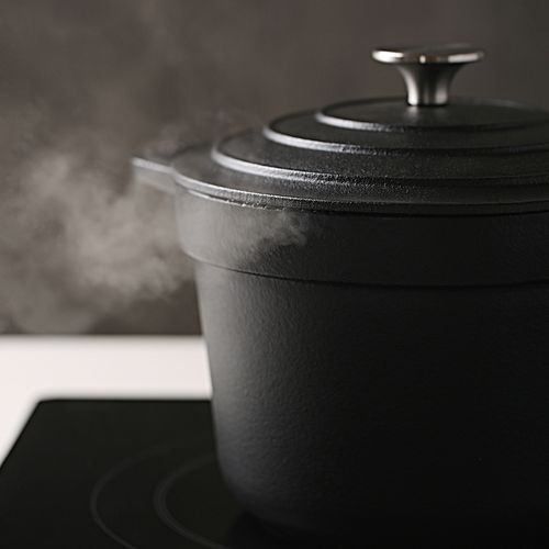 800도씨 무쇠가마솥 시즈닝 냄비 21cm