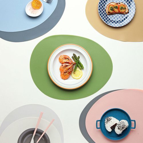 피유코 실리콘 테이블매트 오벌(8color)