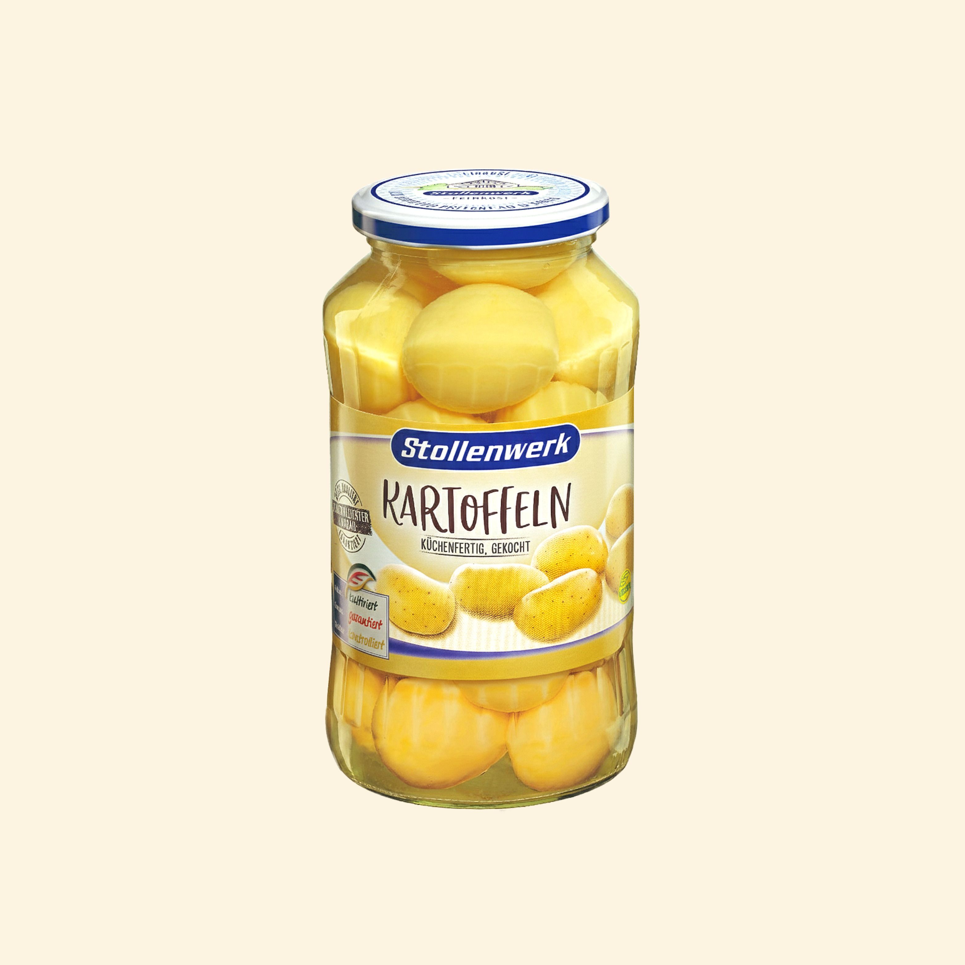 독일 삶은 통감자 병조림 (포테이토 쿡드홀)