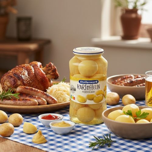 독일 삶은 통감자 병조림 (포테이토 쿡드홀)