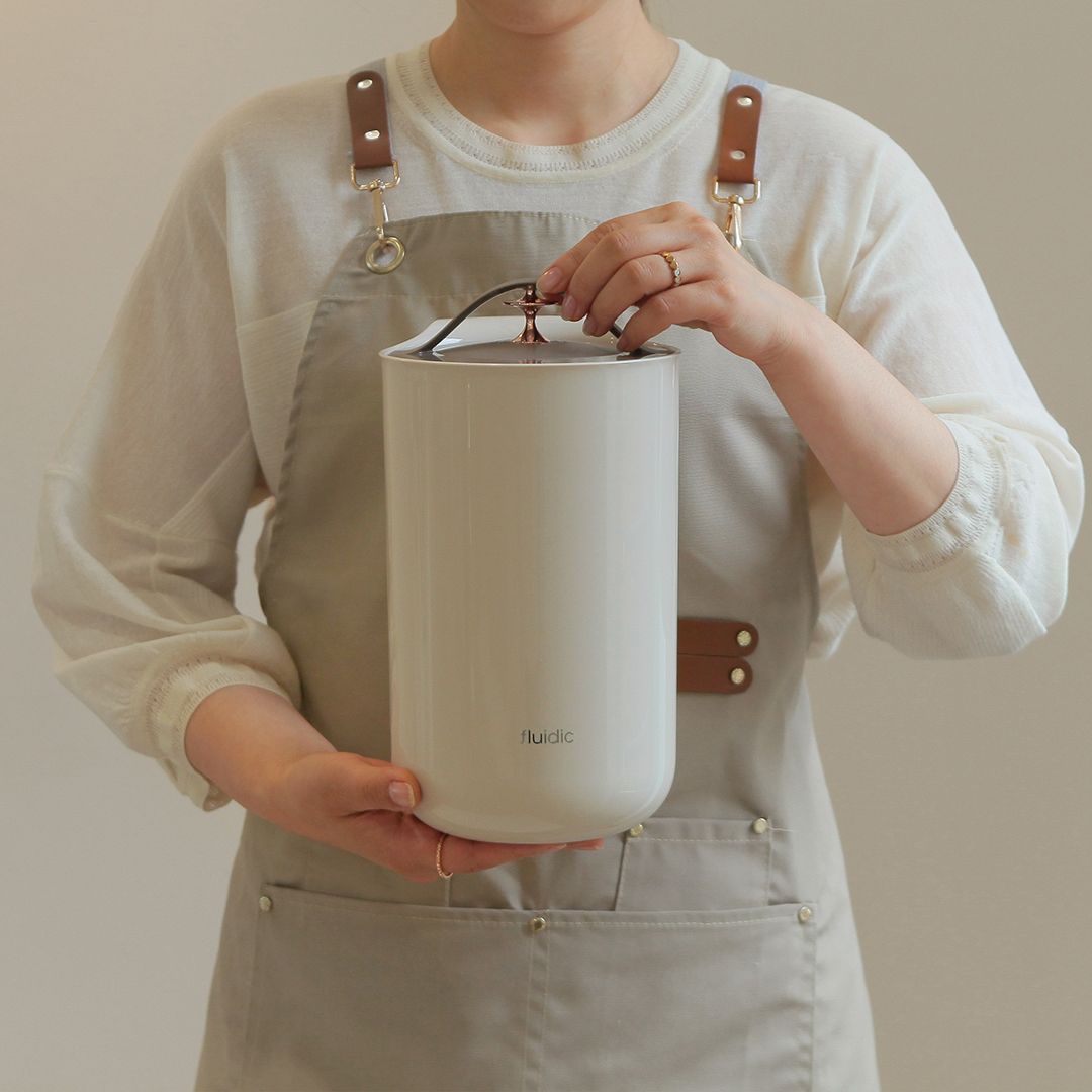 [엠지엠씨] 플루딕 색배임없는 진공 음식물쓰레기통 ver2