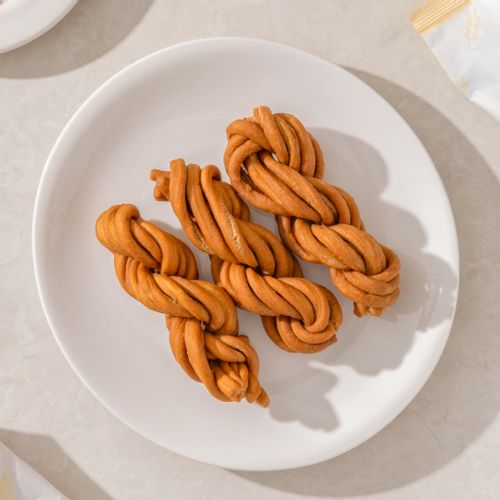 편식공장 우리보리 꽈배기 과자 12개입