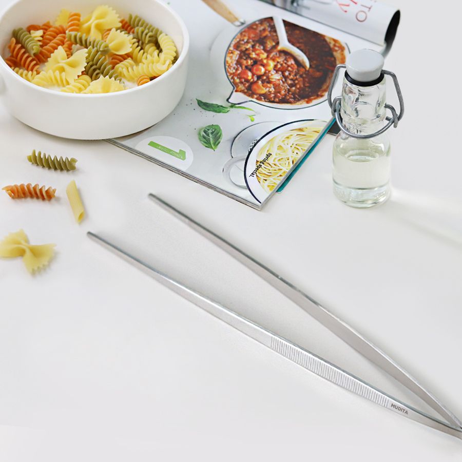 [리본제이]무디타 304 스텐 요리 핀셋 29cm / 요리집게 셀러드집게 다용도집게