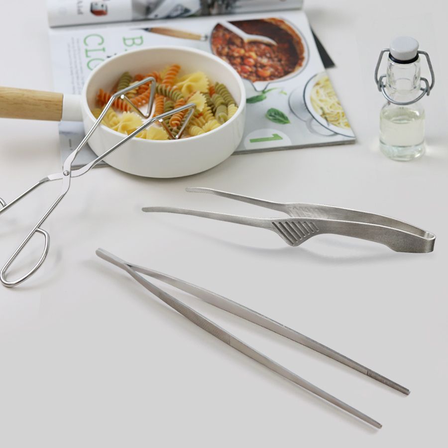 [리본제이]무디타 304 스텐 요리 핀셋 29cm / 요리집게 셀러드집게 다용도집게
