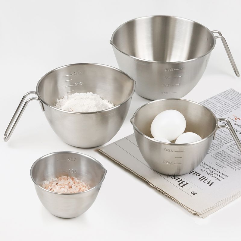 국내 제작 304 스텐 믹싱 계량컵 3종세트 (250ml/500ml/750ml)