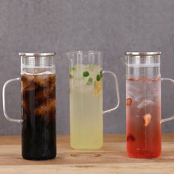 [리본제이]프리미엄 비커유리물병 1.1L X 2P 세트