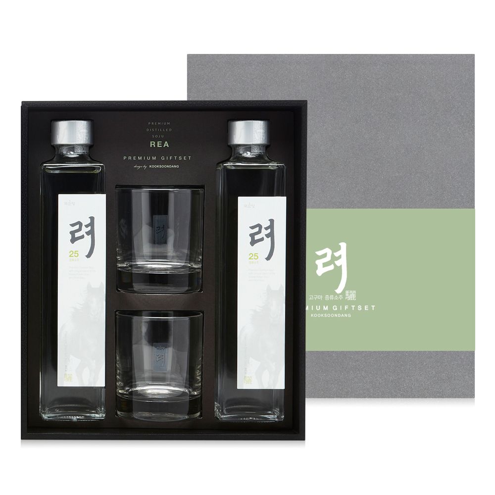 국순당여주려 특2호세트 려25도 2병 고구마 증류주