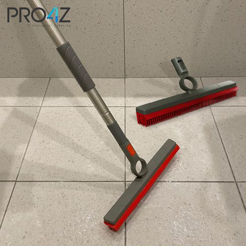 프로4z 만능 고무 빗자루/브러쉬 1+1 (봉포함)