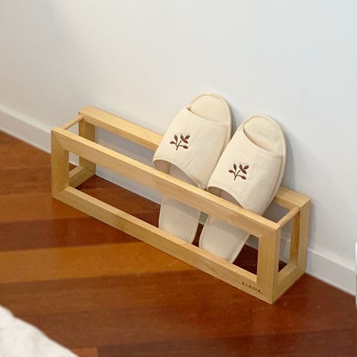 내추럴 원목 슬리퍼꽂이