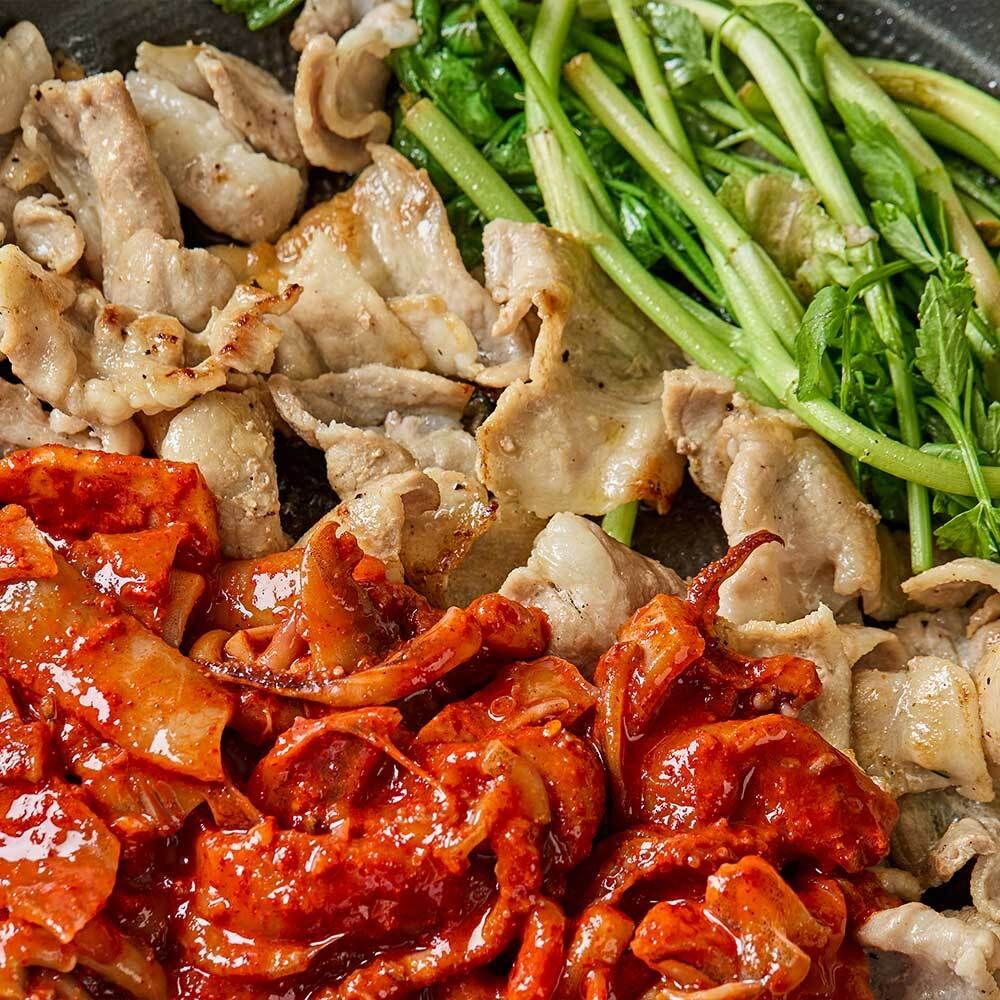 [베스트셀러] 하남쭈꾸미/오징어볶음 (350g/500g 3팩구성)