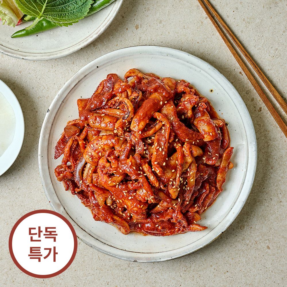 [단4일만] 맛있게 매운 하남쭈꾸미/오징어볶음 (3팩구성)