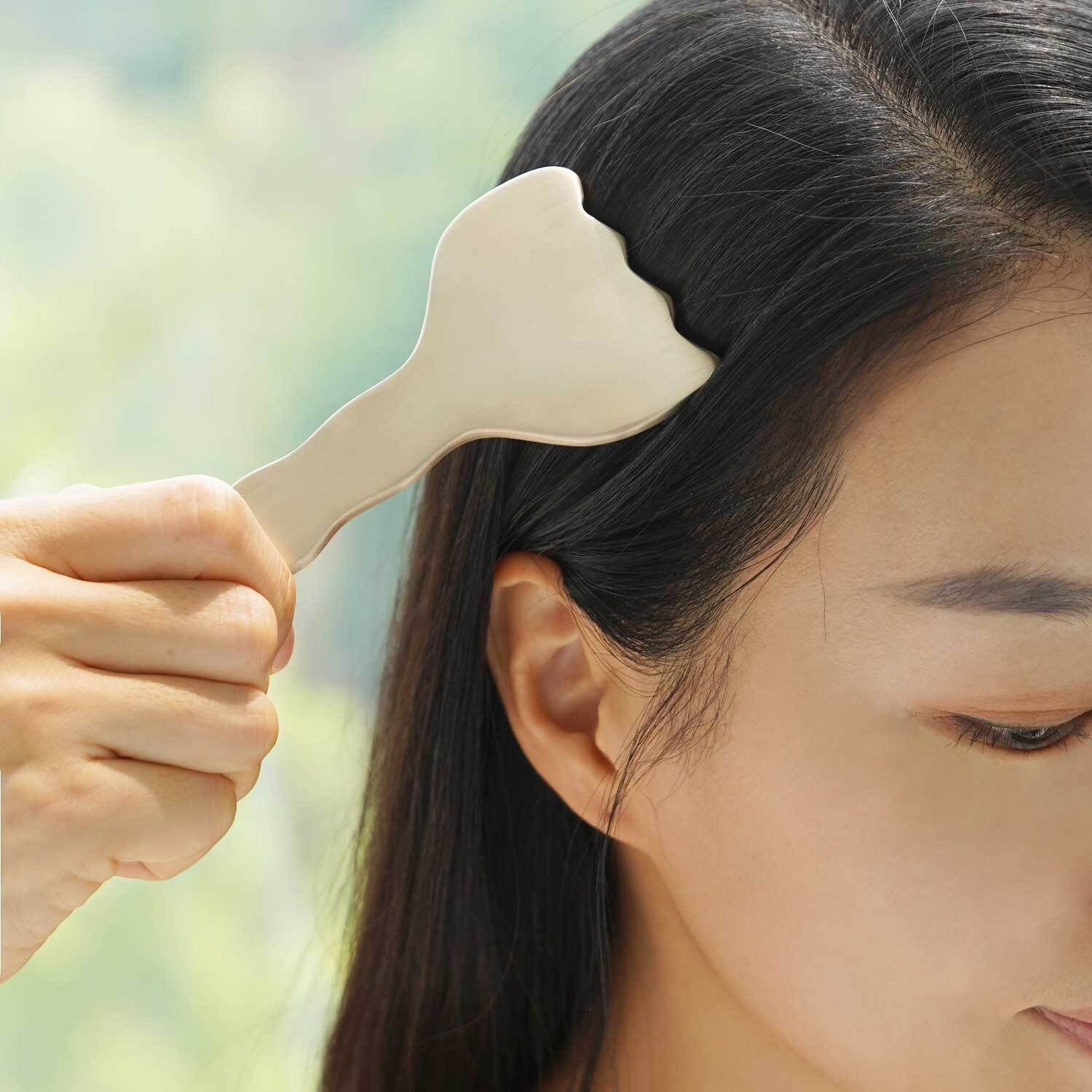 [놋담] 방짜유기 튤립 괄사 마사지기+ 누빔 저고리증정