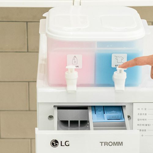 생활백서 세제 디스펜서 (한칸,두칸 택1)