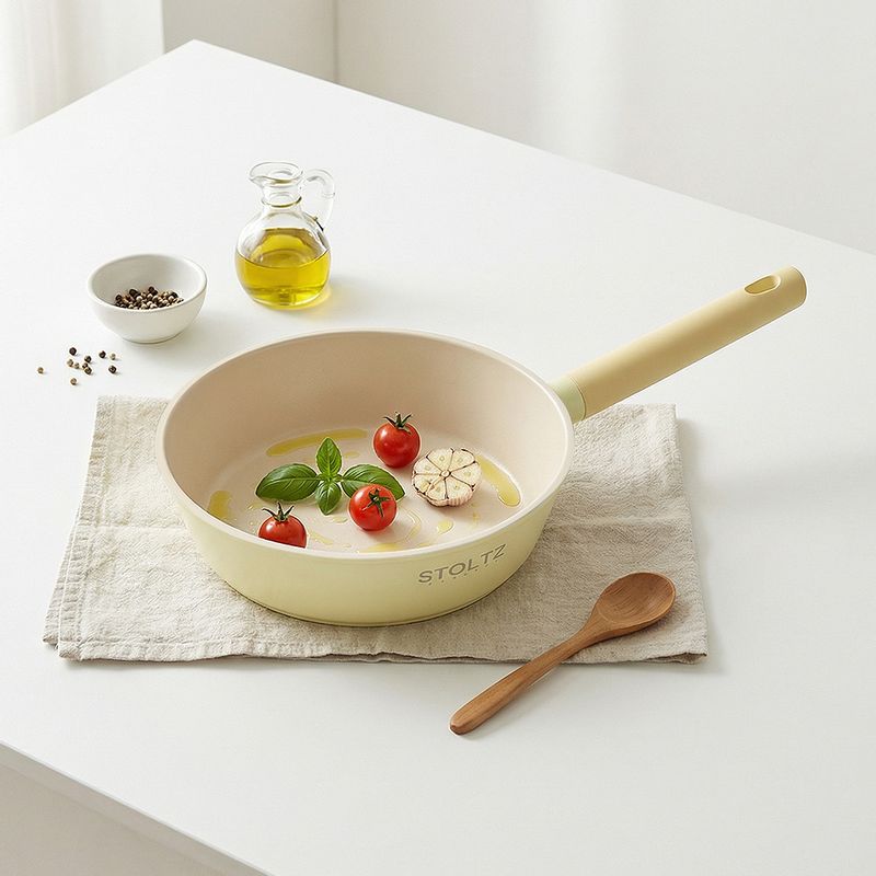 슈톨츠 머랭 쿡웨어 인덕션 웍팬(궁중팬) 28cm
