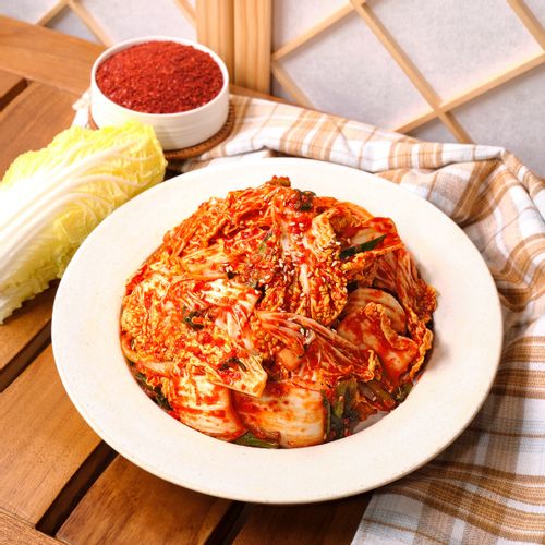 보름달김치 국내산 손수 만든 알배추 겉절이 김치