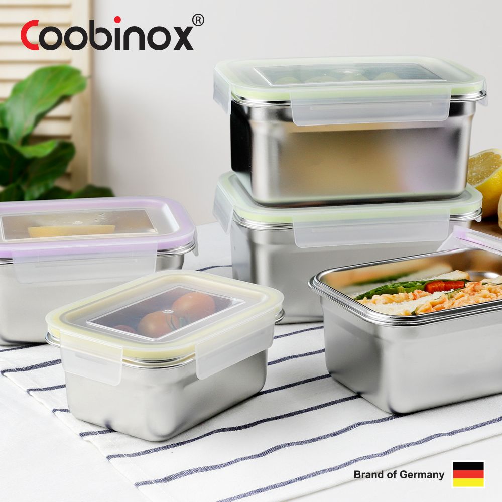 [쿠비녹스] 프레시업 스텐팩  저장용기 1,500ml 포함 구성