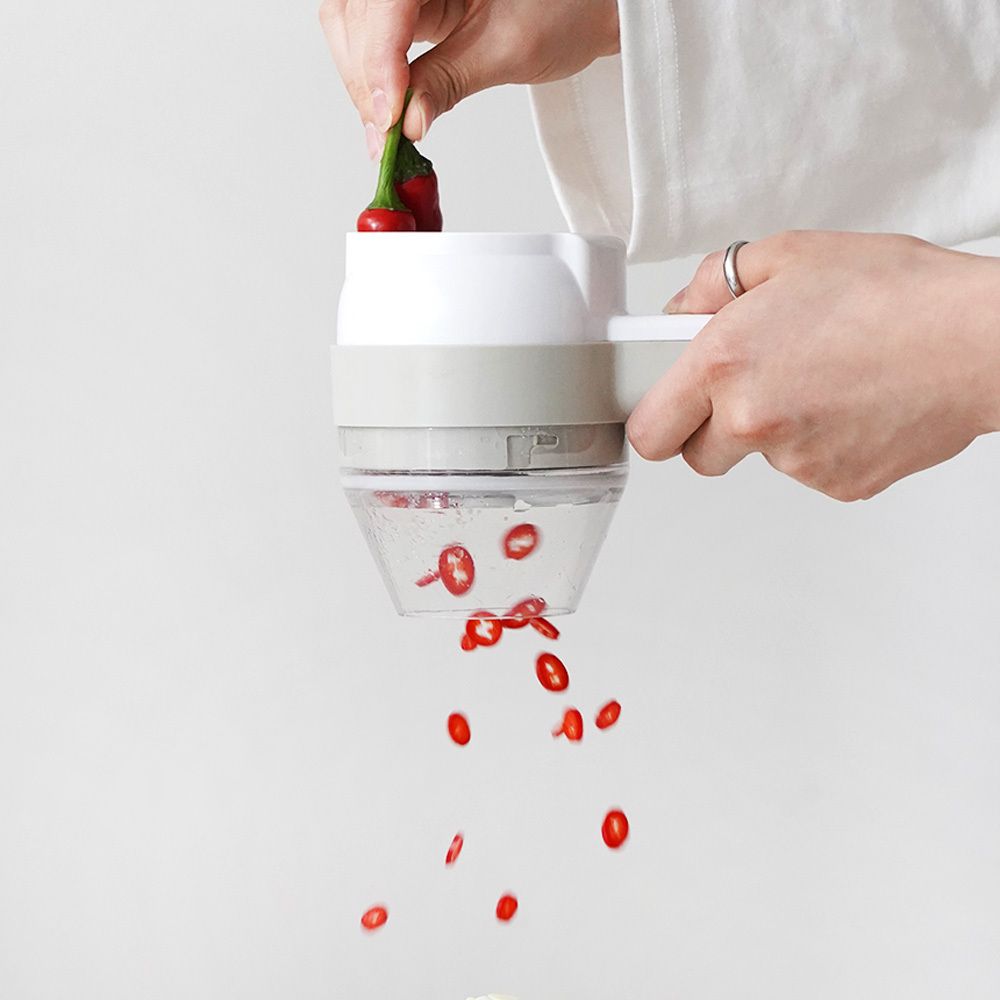 모노테일 무선 미니 멀티 다지기 6in1 이유식 믹서기 2세대