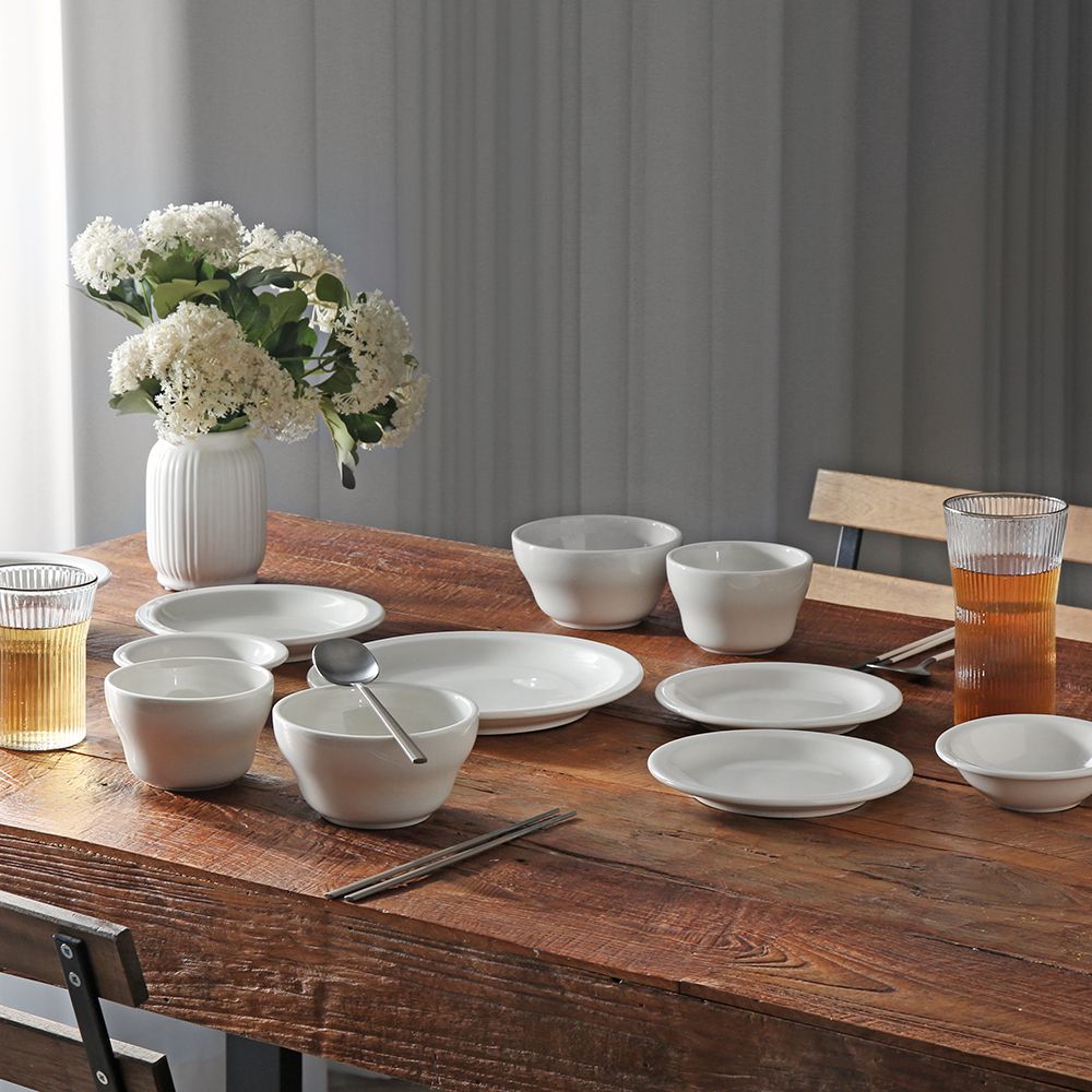 [시라쿠스]뉴욕 도자기식기 2인세트(11P)