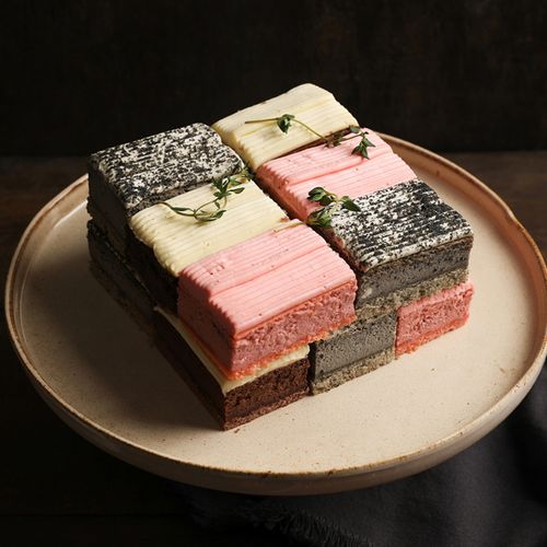 모둠크림치즈케이크 3종 (60g*9개) 초코,딸기,흑임자