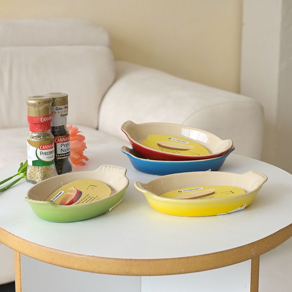 [르크루제] 미니접시 4종세트