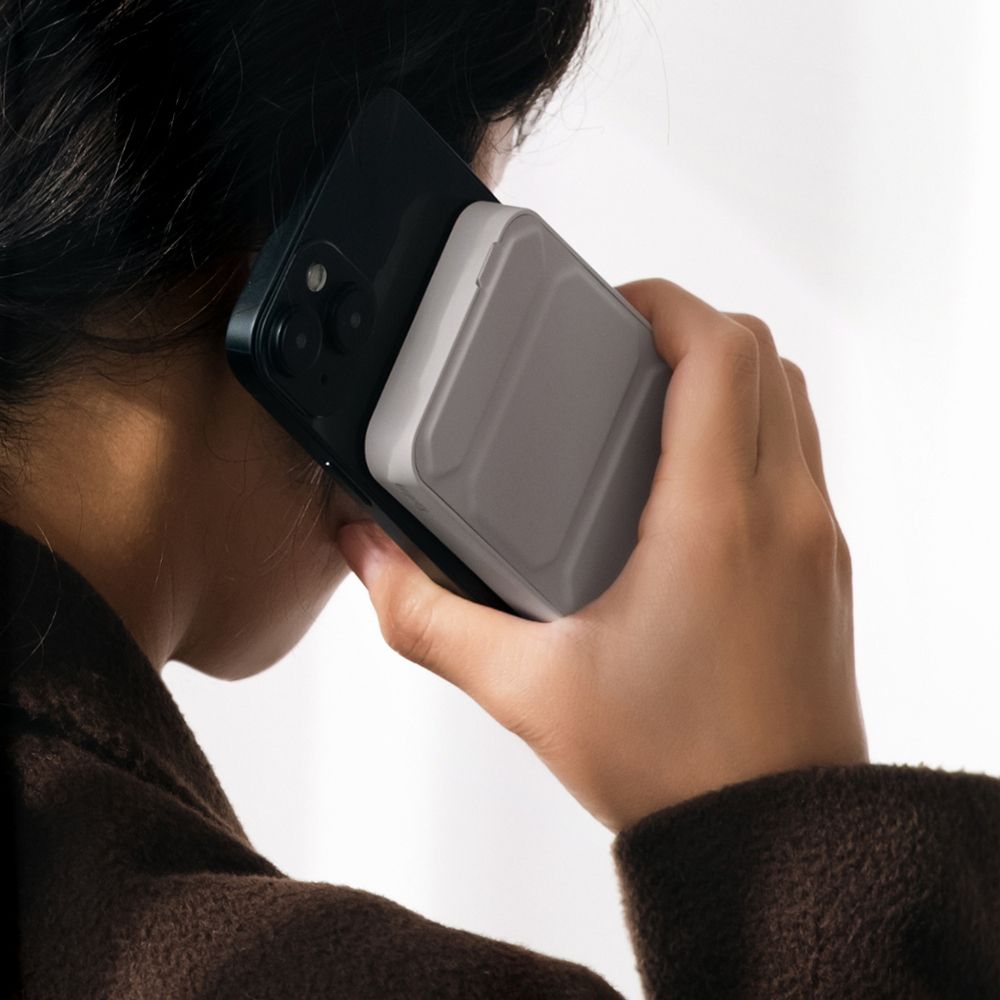 [코딩] 맥파워 아이폰 고속 무선 충전 맥세이프 보조배터리 5000mAh KMPB05