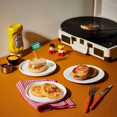 줄리엔강X하림과 함께 개발한 세상에 없던 닭안심 스테이크!!