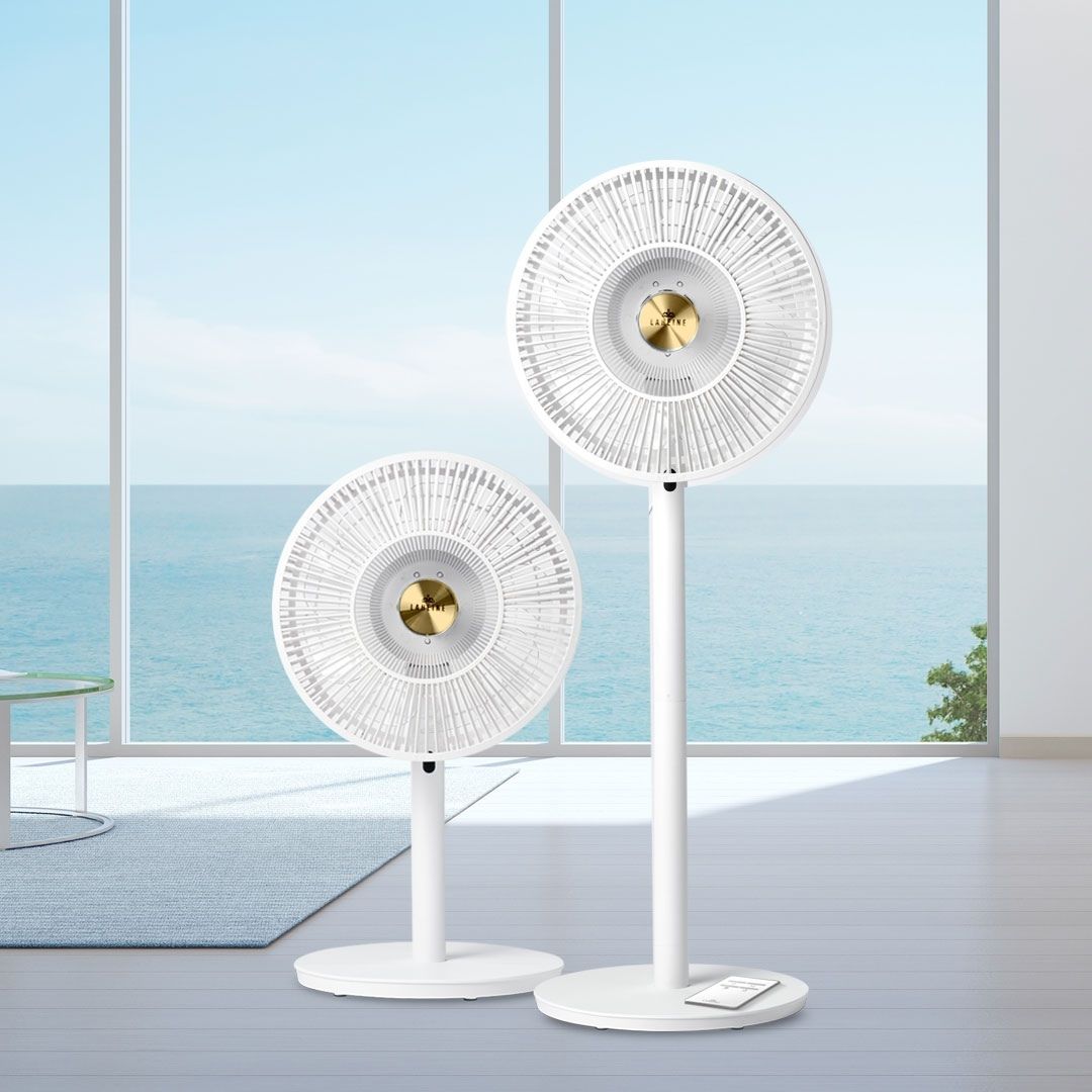 [라헨느] 더 퀸 듀얼 12엽9단 스탠드 리모콘 써큘레이터&선풍기 LH-CL8200G