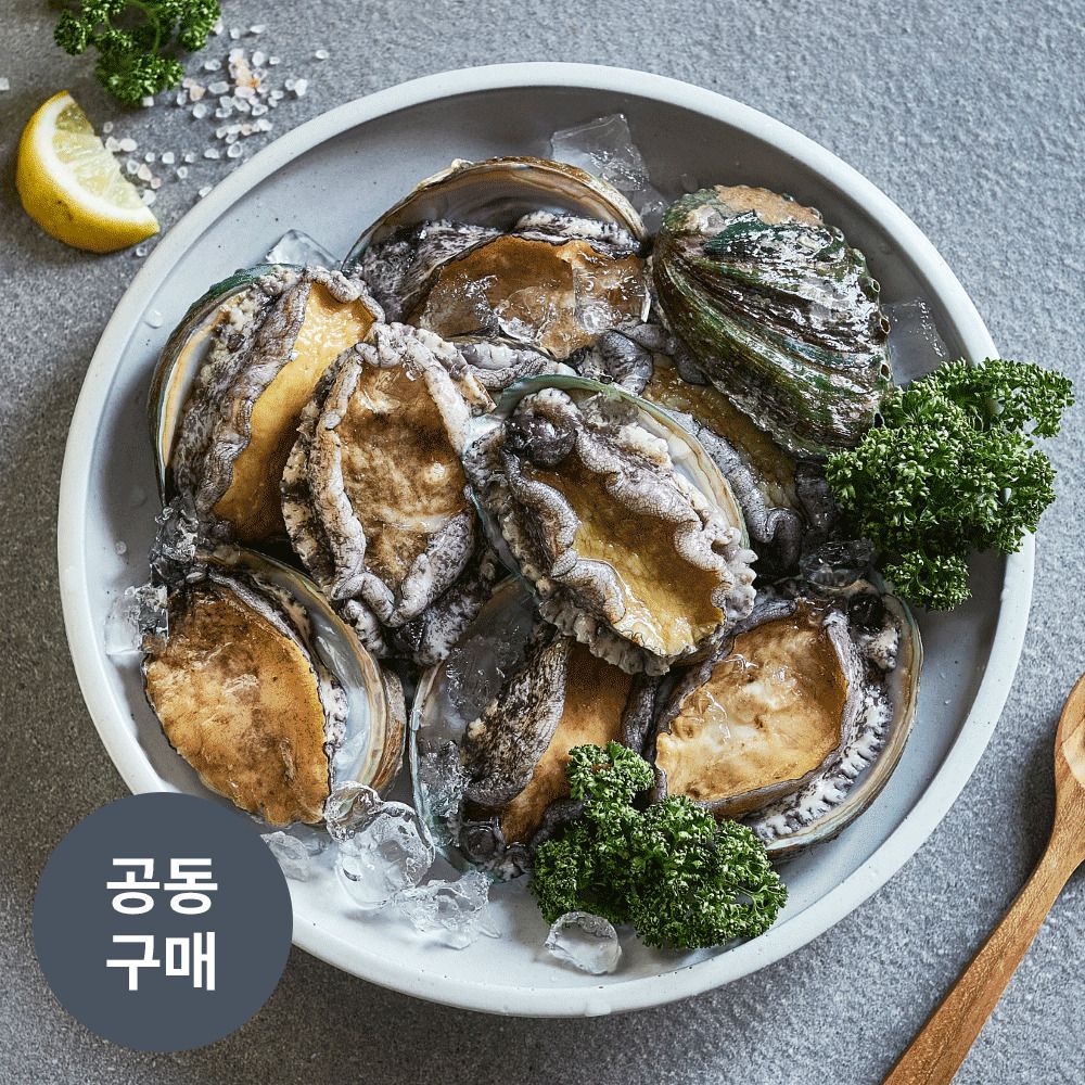 [공동구매] 완도직송 '초신선 프리미엄 활전복' 1kg (+전복손질칼 증정)