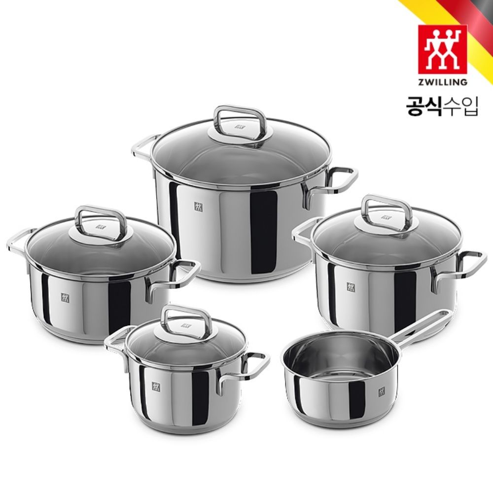 [즈윌링] 콰드로 쿡웨어 5종 세트 HK65060-000