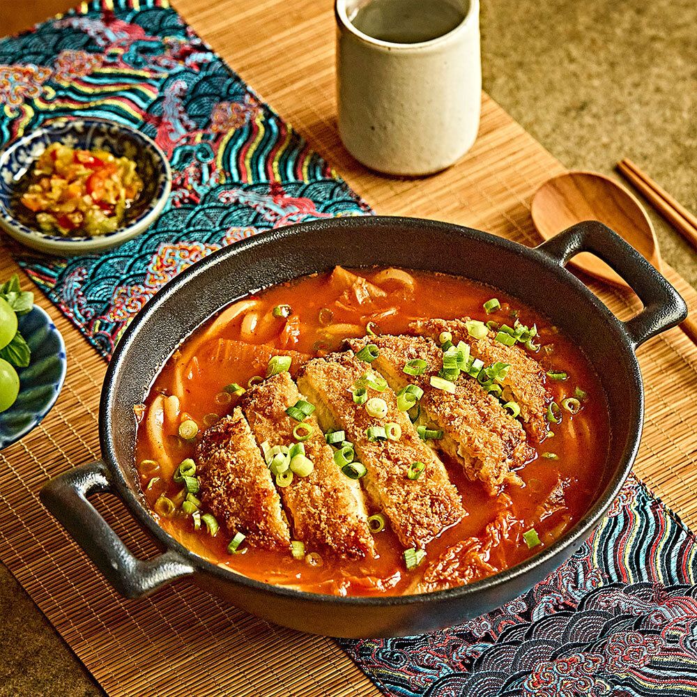 [일상적미식] 김치치즈돈까스나베