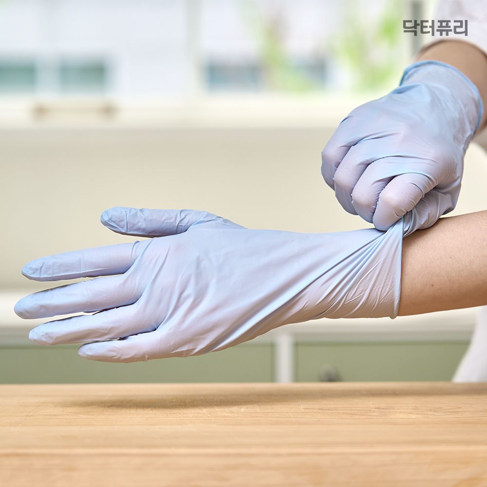 닥터퓨리 습진제로 귀리코팅 니트릴장갑 200매