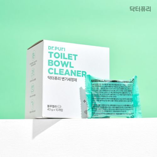 닥터퓨리 국산 프리미엄 변기세정제 40g x 10개 외 2종