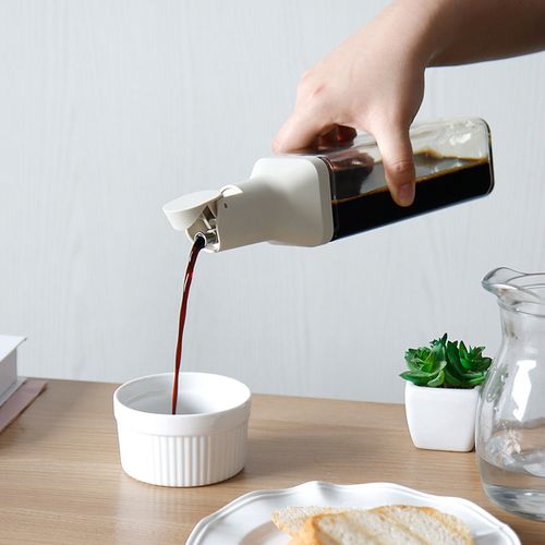 자동 개폐 유리 오일병 양념통 (원형/사각/스프레드)