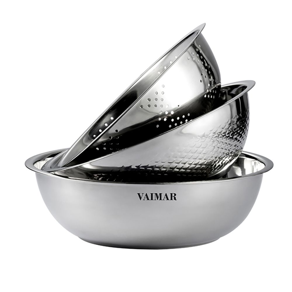 [VAIMAR] 바이마르 스텐 혼합 믹싱볼 3종세트 VMK-230019