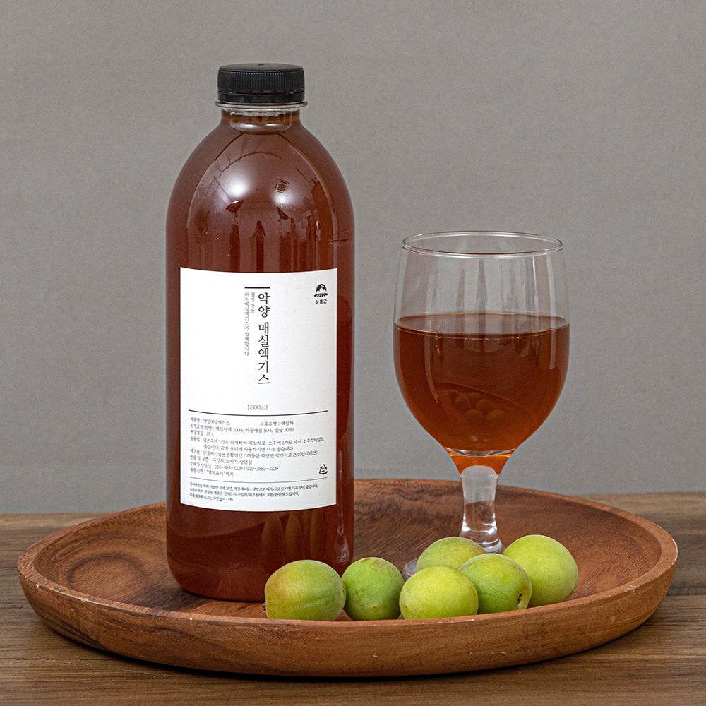 [악양] 첨가물없는 매실의 본고장 하동매실 엑기스 1,000ml