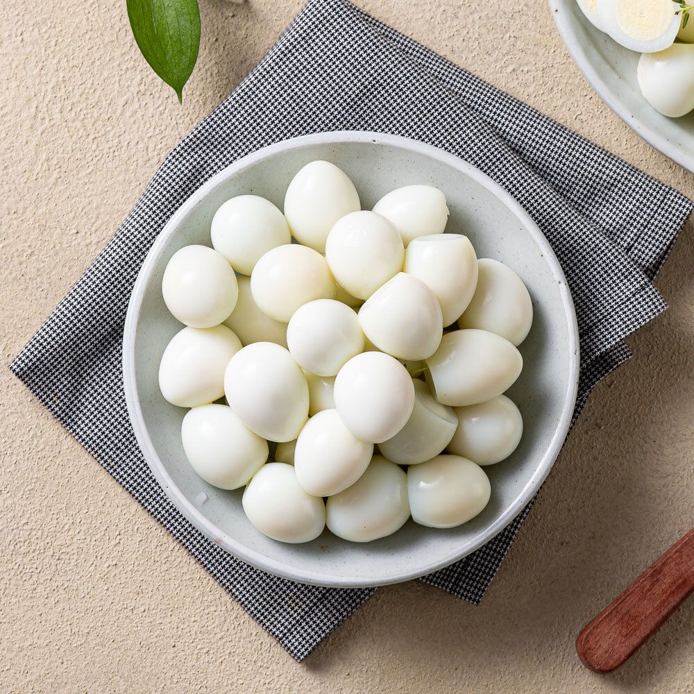 두번 삶은 깐 메추리알 1kg x 2팩 외