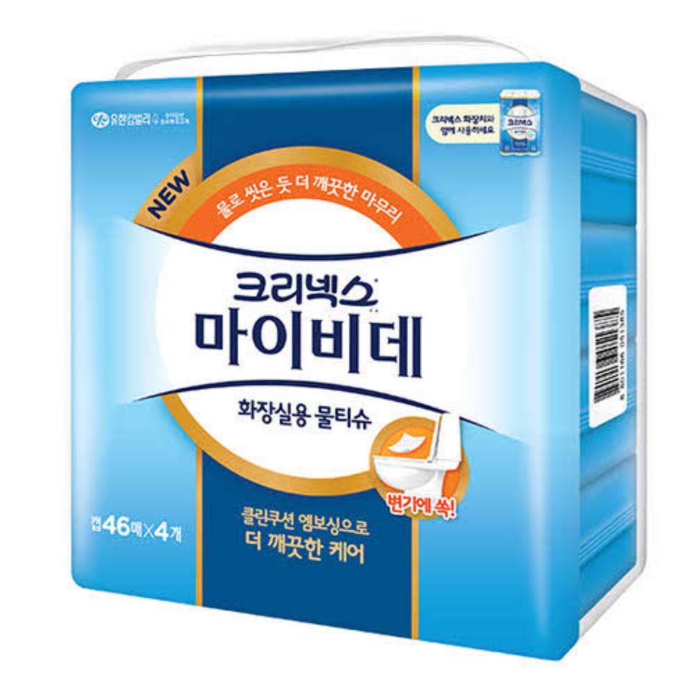 크리넥스 마이비데 캡 46매*4