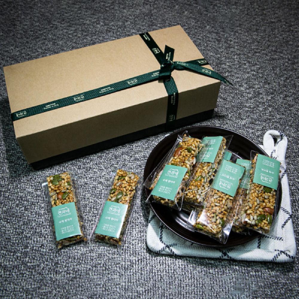 [TOP] 달콤한 선물 수제 현미견과바세트/23gx10개